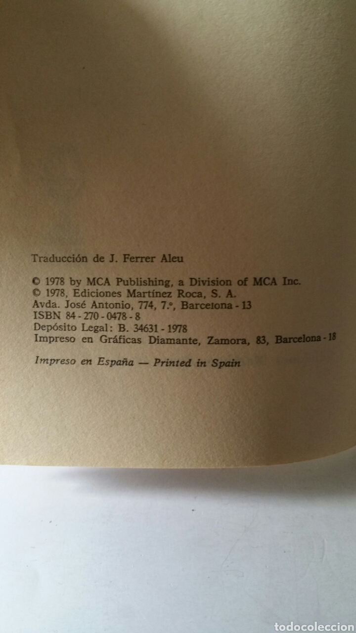 Libros: Galactica. Glen A. Larson y Thurston, ediciones Mart&iacute;nez Roca 1978. - Foto 5