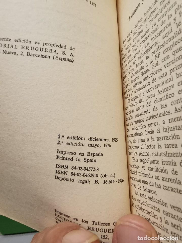 Libros: ISAAC ASIMOV. SELECCION 2. BRUGUERA - Foto 4