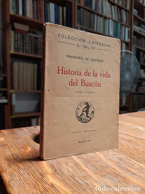 Libros: Historia de la vida del Busc&oacute;n. - QUEVEDO Y VILLEGAS, Francisco de. - Foto 1