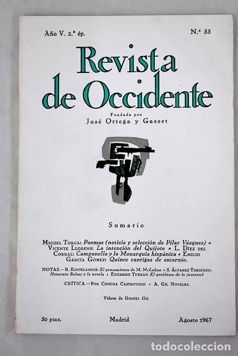 Libros: Revista de Occidente, n&uacute;mero 53 - Foto 1
