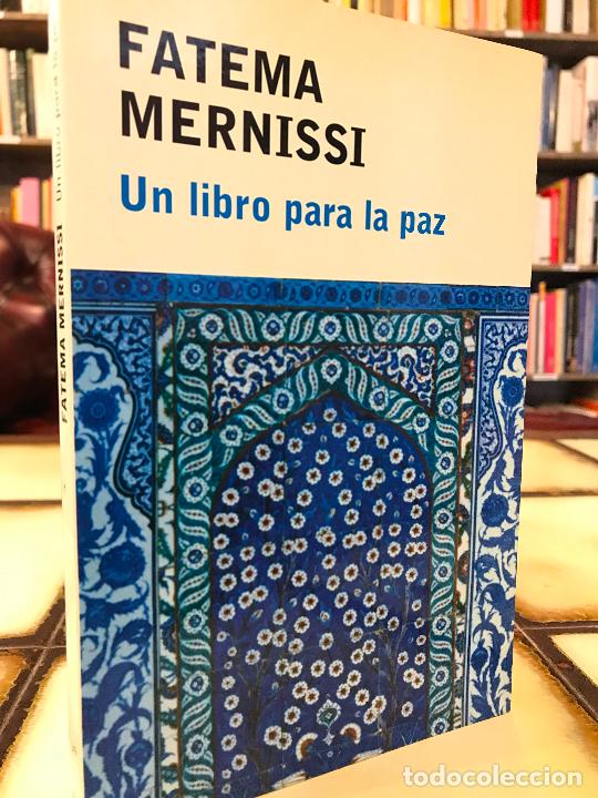 Libros: Un libro para la paz. Fatema Mernissi - Foto 1