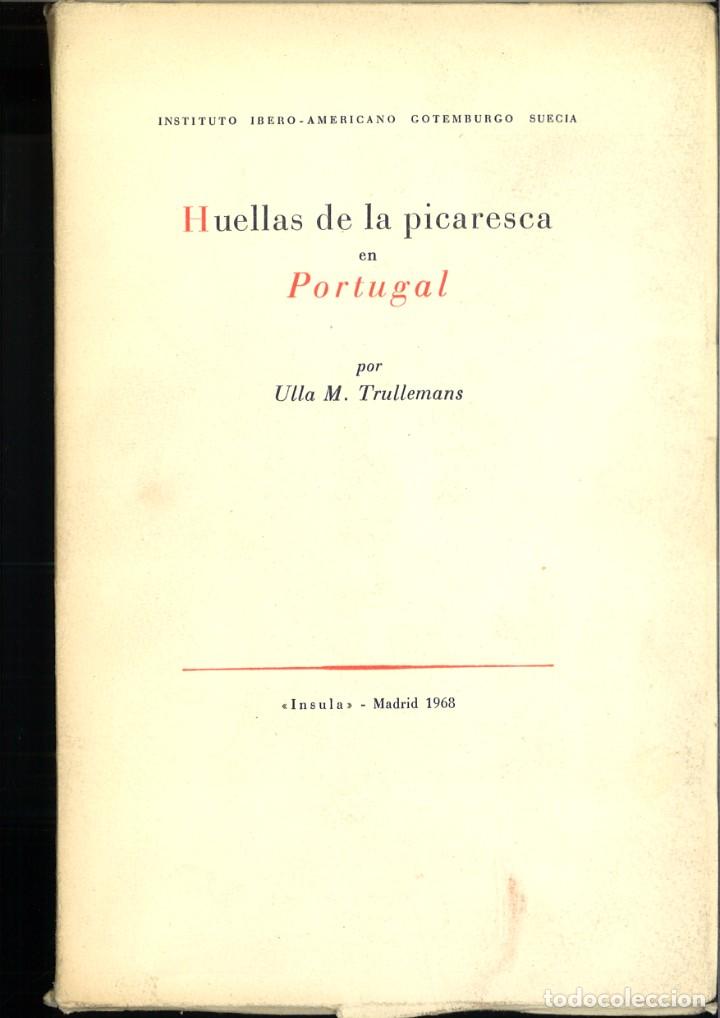 B&uuml;cher: HUELLAS DE LA PICARESCA DE PORTUGAL. Ulla M. Trullemans