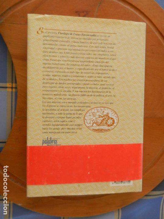 Libros: FLORILEGIO DE FRASES ENVENENADAS - GREGORIO DOVAL - EDICIONES PRADO 1996. - Foto 3