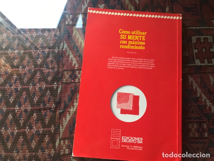 Libros: C&oacute;mo utilizar su mente con m&aacute;ximo rendimiento. Tony Buzan - Foto 3