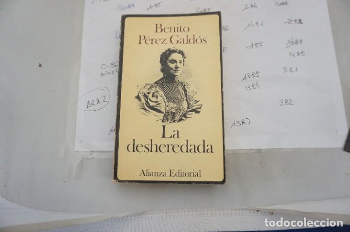 Libros: ARR2/ LA DESHEREDADA - BENITO PEREZ GALDOS / ALIANZA EDITORIAL - Foto 1