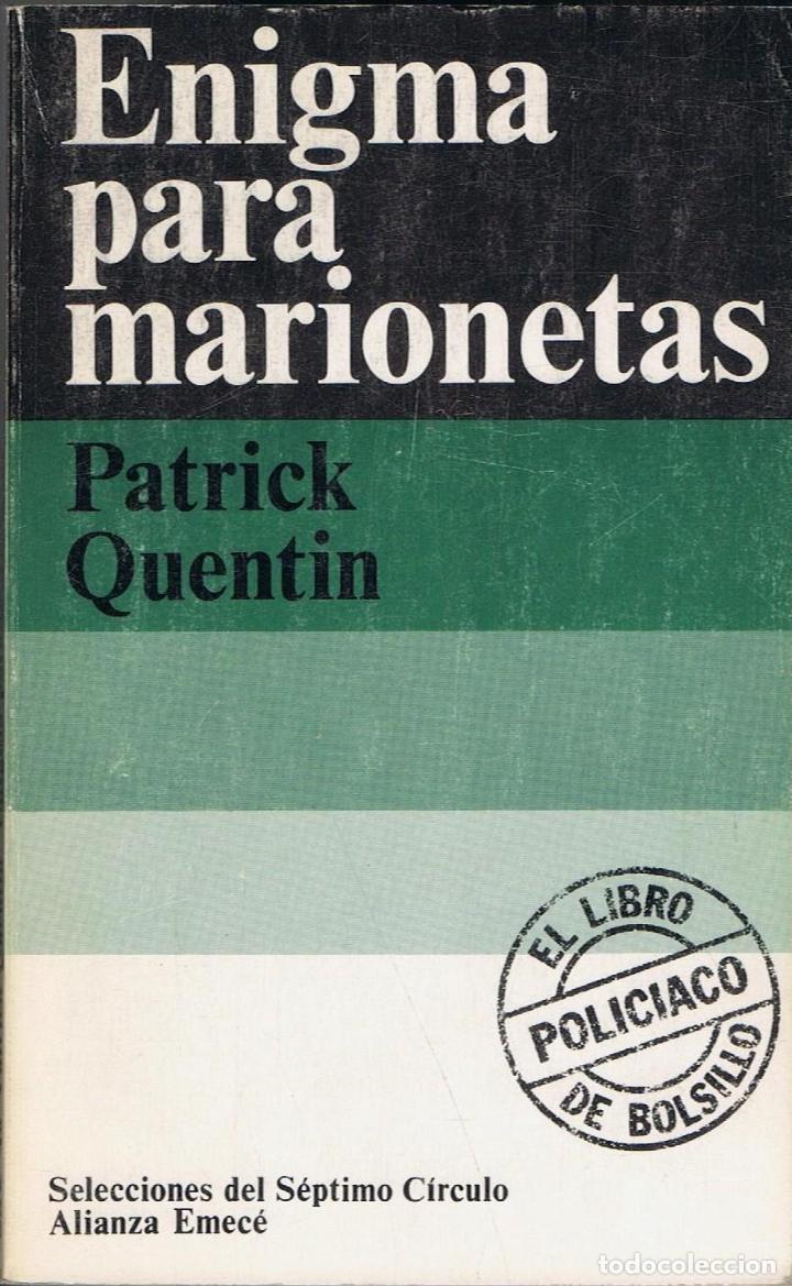 Libros: Quentin. Patrick - ENIGMA PARA MARIONETAS - Foto 1