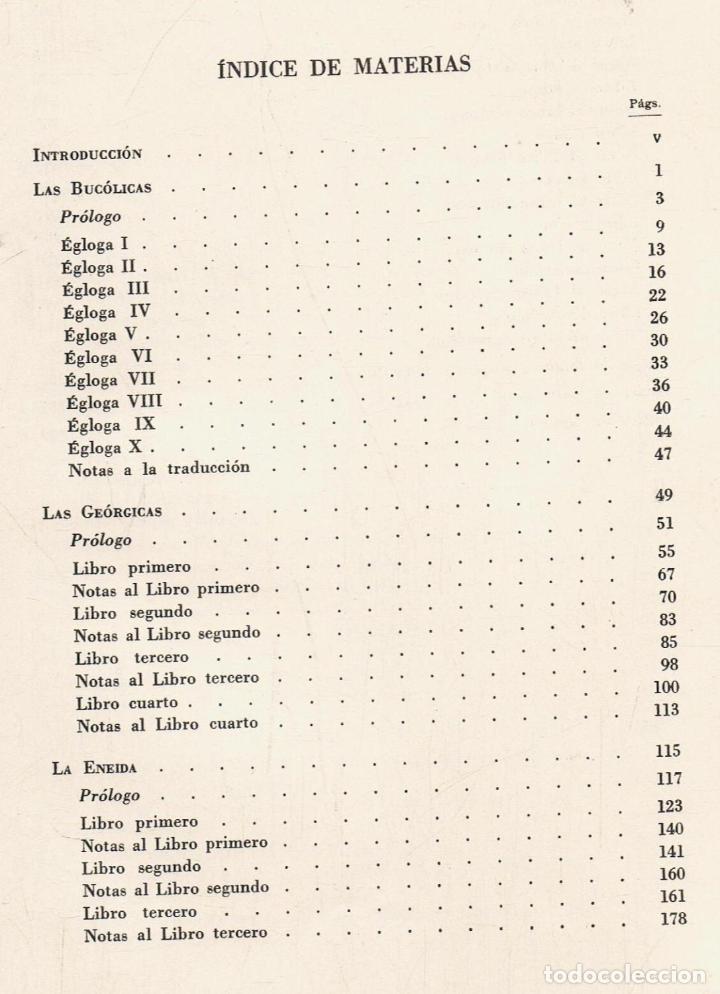 Libros: Virgilio - OBRAS COMPLETAS - Foto 2