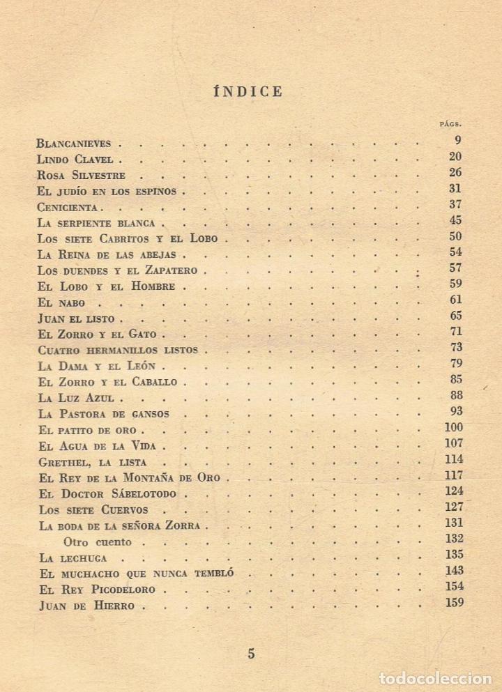 Libros: Grimm - CUENTOS DE GRIMM - Foto 2