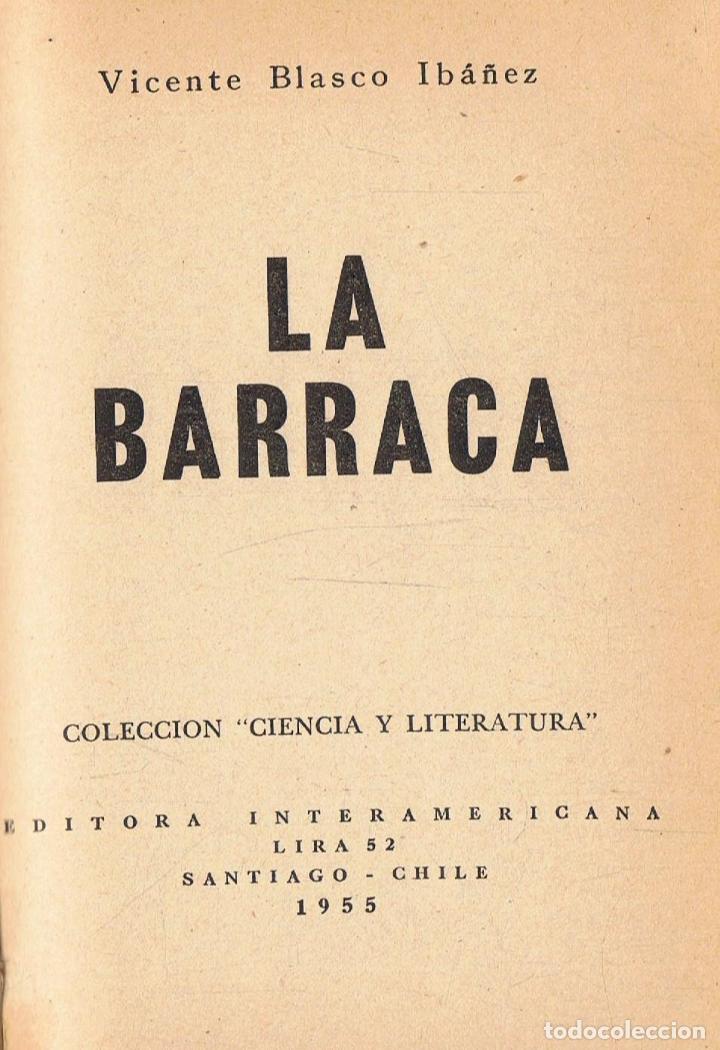 Libros: Blasco Ib&Atilde;&iexcl;&Atilde;&plusmn;ez. Vicente - LA BARRACA - Foto 1