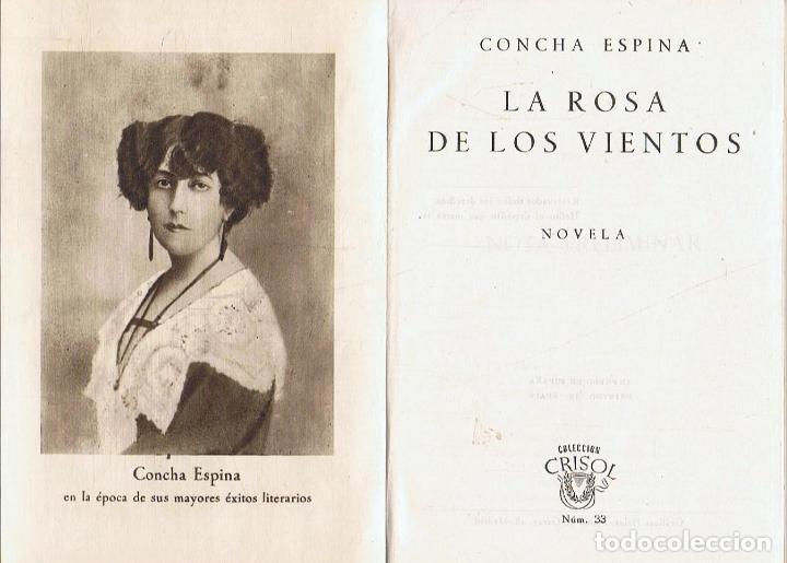 Libros: Espina. Concha - LA ROSA DE LOS VIENTOS - Foto 1