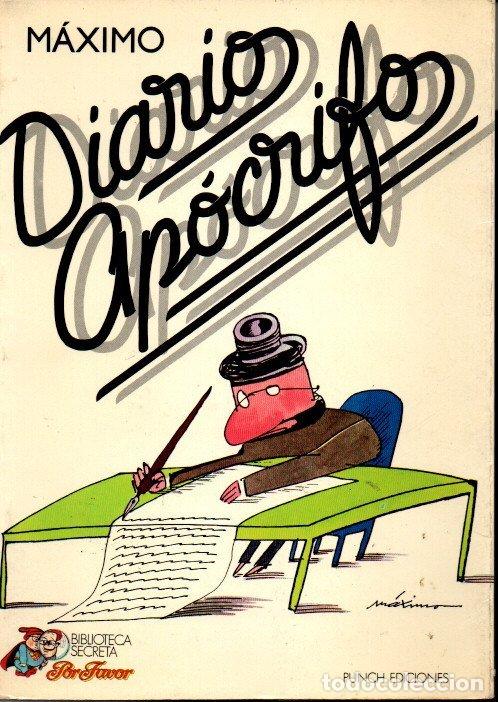 Libros: DIARIO APOCRIFO. - MAXIMO. - Foto 1