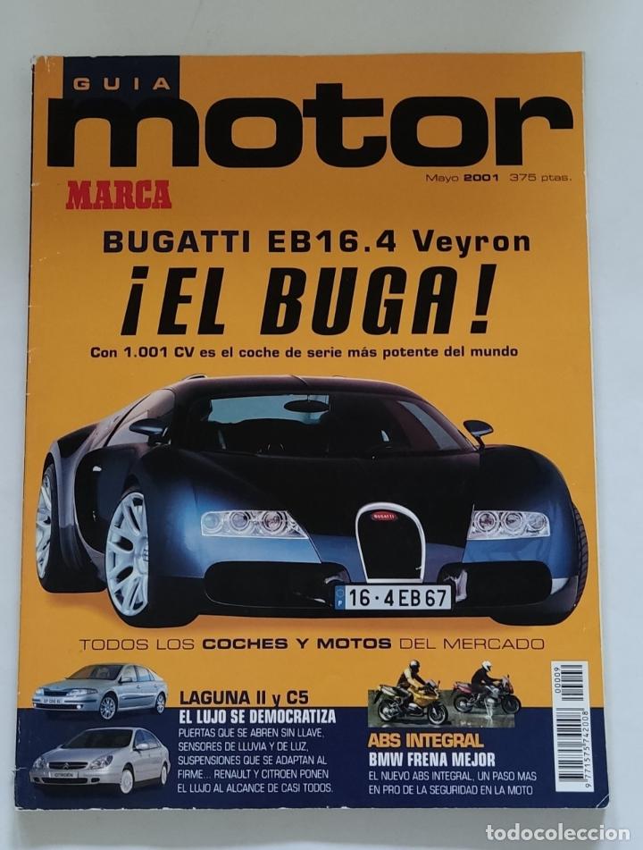 Livres: Gu&iacute;a Marca Motor Mayo 2001 - Bugatti Veyron - tdk327 -