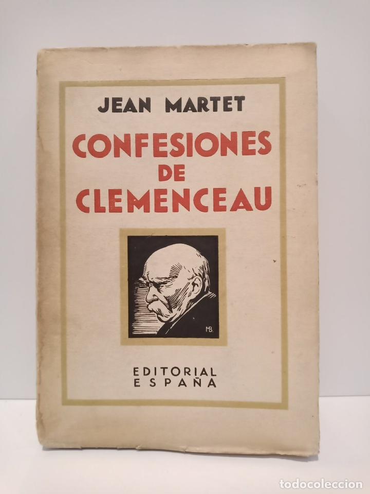Libros: MARTET, Jean - Confesiones de Clemenceau - Foto 1