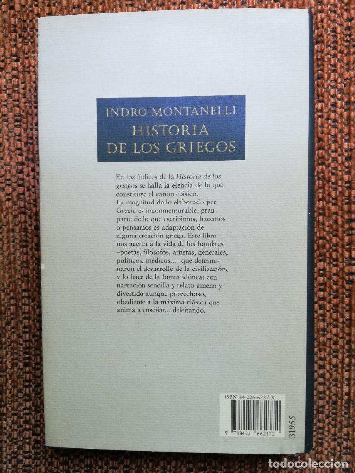 Libros: HISTORIA DE LOS GRIEGOS. C&Iacute;RCULO DE LECTORES. - Foto 2