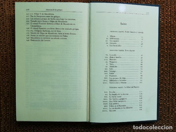 Libros: HISTORIA DE LOS GRIEGOS. C&Iacute;RCULO DE LECTORES. - Foto 20
