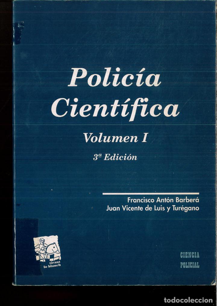 Libros: Policia cientifica; t.1 - Francisco Anton Barbera - Foto 1