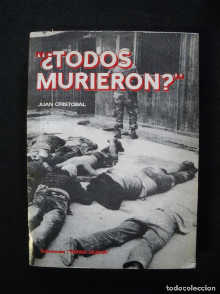 Libros: Juan Cristobal [Jos&eacute; Pardo del Arco] - &rdquo;&iquest;Todos murieron?&rdquo; - Foto 1