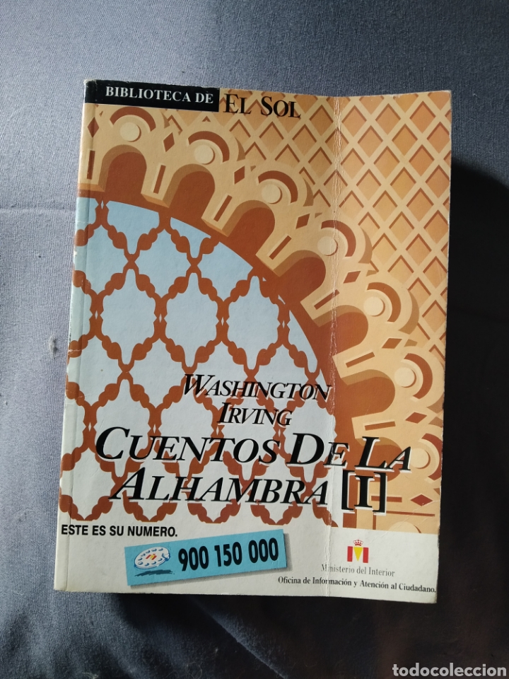 Libros: Washington irving.Cuentos de la alambral.1991. - Foto 1
