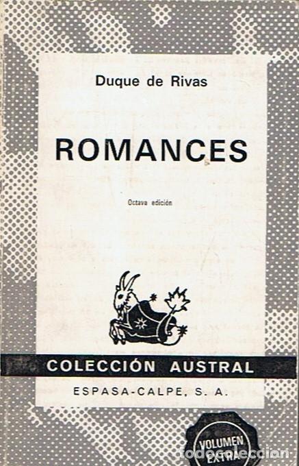 Libros: ROMANCES. - Rivas. Duque de, - Foto 1