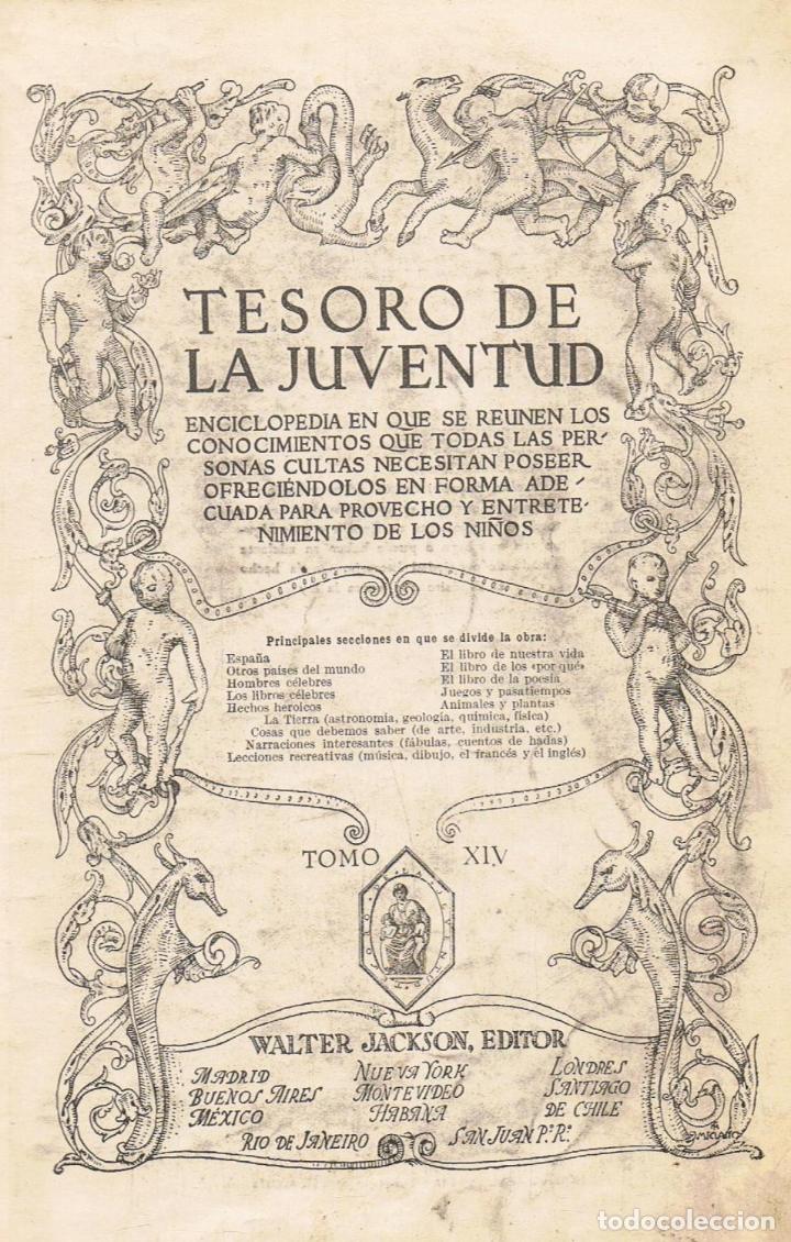 Libros: AA.VV. - TESORO DE LA JUVENTUD. Tomo XIV - Foto 1