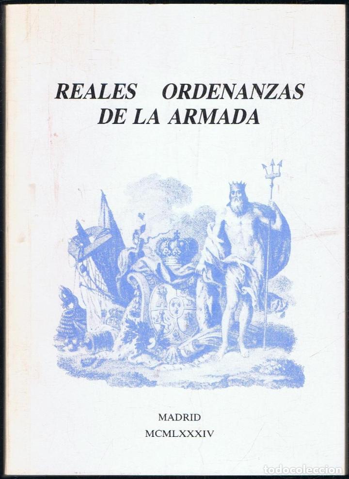 Libros: AA.VV. - REALES ORDENANZAS DE LA ARMADA - Foto 1