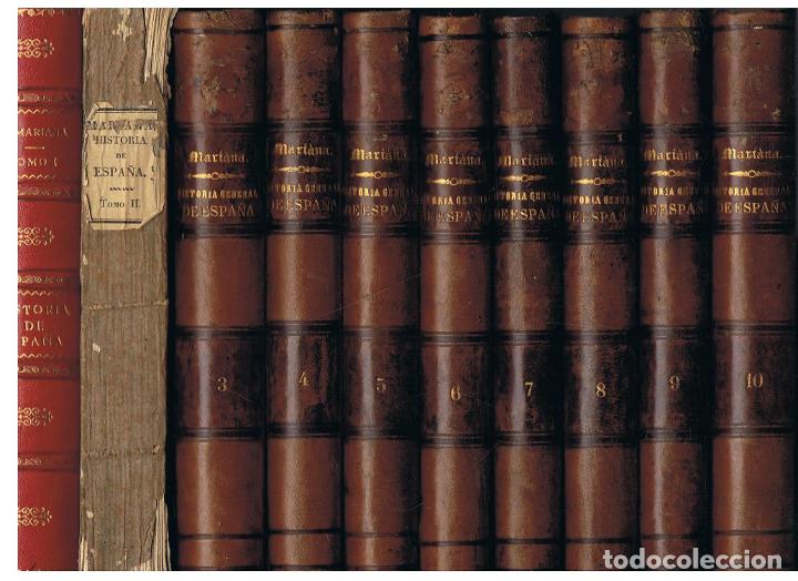 Libros: Mariana. Juan de - HISTORIA GENERAL DE ESPA&Atilde;�A. 10 Tomos. Completo - Foto 4