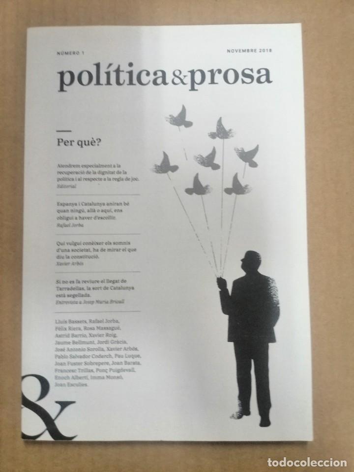 Libros: POL&Iacute;TICA I PROSA - N&Uacute;MERO 1 - Foto 1