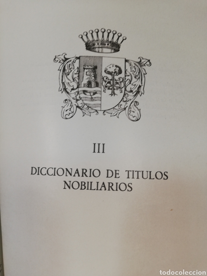 Libros: Nobiliari espa&ntilde;ol, de 1959 - Foto 2
