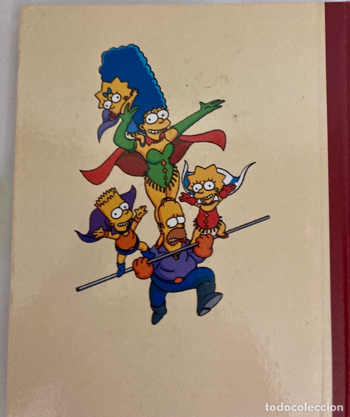 Libros: Libro de los S&Uacute;PER SIMPSON , tapa dura, a&ntilde;o 1995. Como nuevo - Foto 7