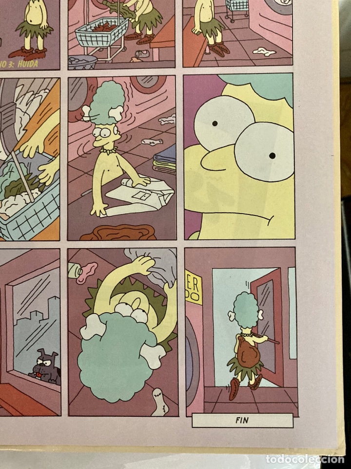 Libros: Libro de los S&Uacute;PER SIMPSON , tapa dura, a&ntilde;o 1995. Como nuevo - Foto 8