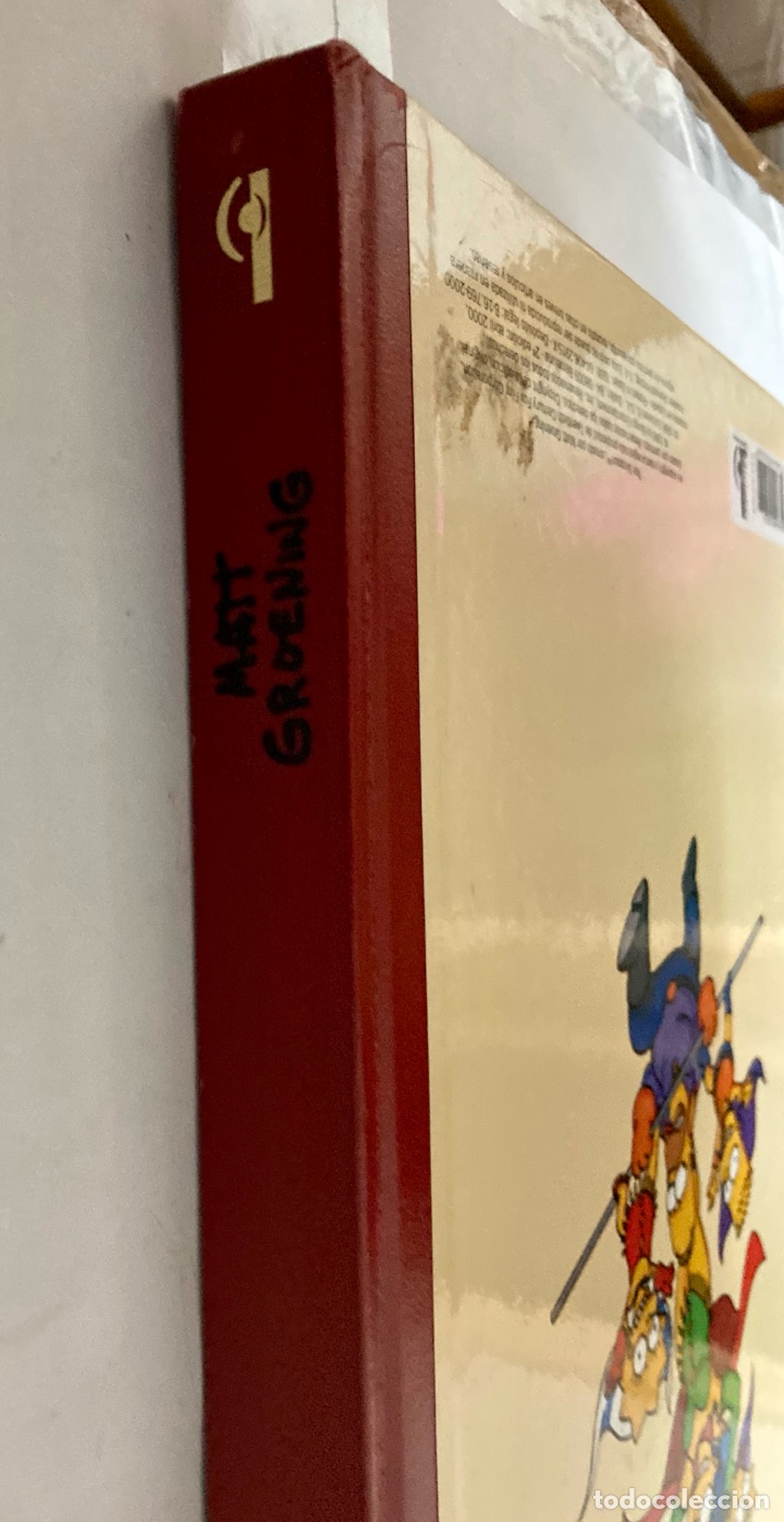 Libros: Libro de los S&Uacute;PER SIMPSON , tapa dura, a&ntilde;o 1995. Como nuevo - Foto 11