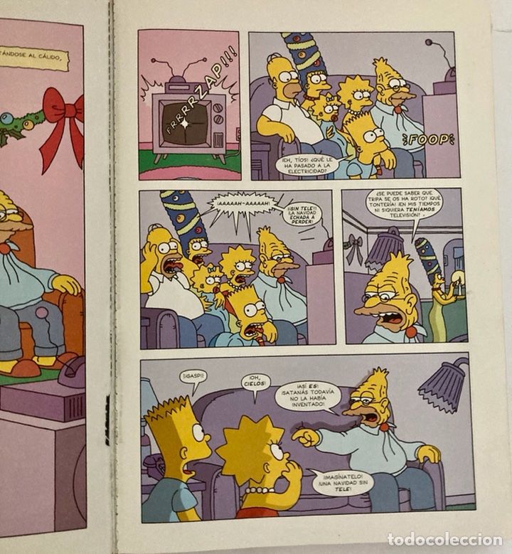 Libros: Libro de los S&Uacute;PER SIMPSON , tapa dura, a&ntilde;o 1995. Como nuevo - Foto 13