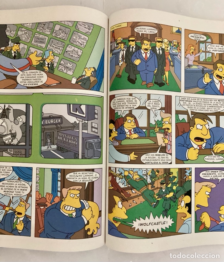Libros: Libro de los S&Uacute;PER SIMPSON , tapa dura, a&ntilde;o 1995. Como nuevo - Foto 14