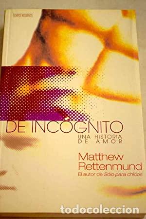 Libros: DE INC&Oacute;GNITO 1&ordf; Edici&oacute;n - Rettenmund,Matthew - Foto 1