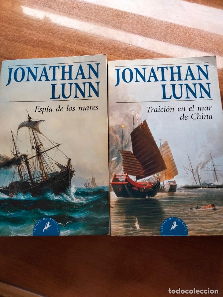 Livros: Esp&iacute;a de los mares; traici&oacute;n en el mar de China. Jonathan Lunn. Guerra del Opio. Reino Unido.