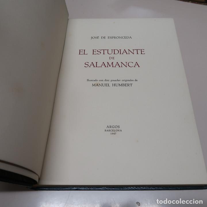 Libros: EL ESTUDIANTE DE SALAMANCA - ESPRONCEDA, JOS&Eacute; DE - Foto 1