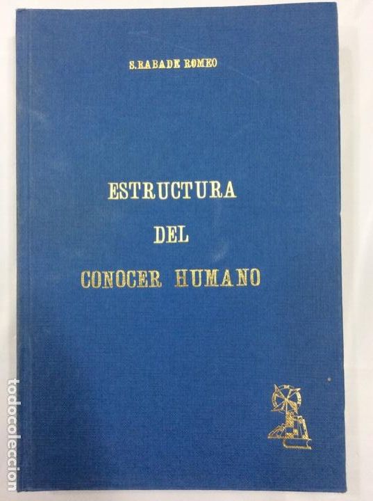 Libros: Estructura del conocer humano (1969). S. Rabade Romeo - Foto 1