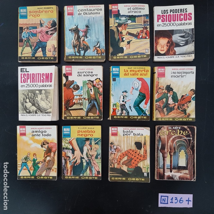 lote antiguas novelas - mini libros - libro de - Compra venta en  todocoleccion