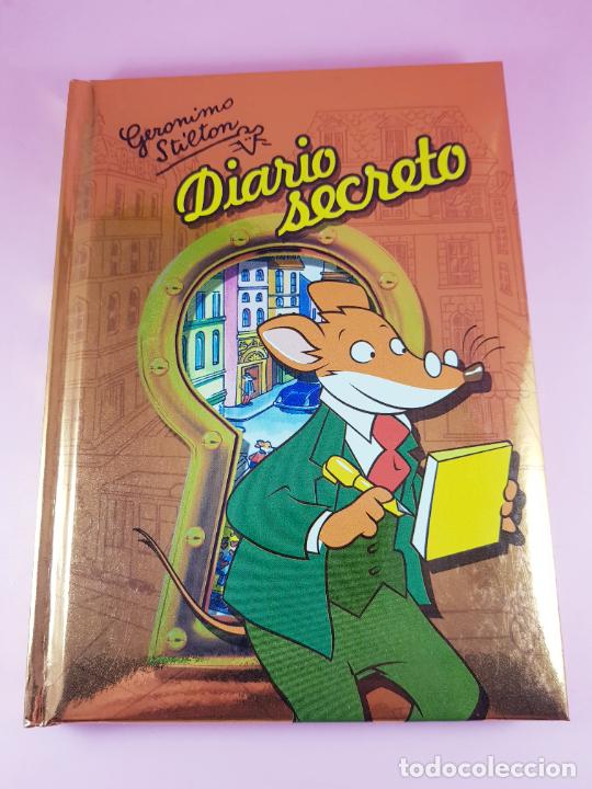 Libri di seconda mano: LIBRO-DIARIO SECRETO-GER&Oacute;NIMO STILTON-EXCELENTE-COLECCIONISTAS-1&ordf;EDICI&Oacute;N-DIC 2010-IMPOLUTO