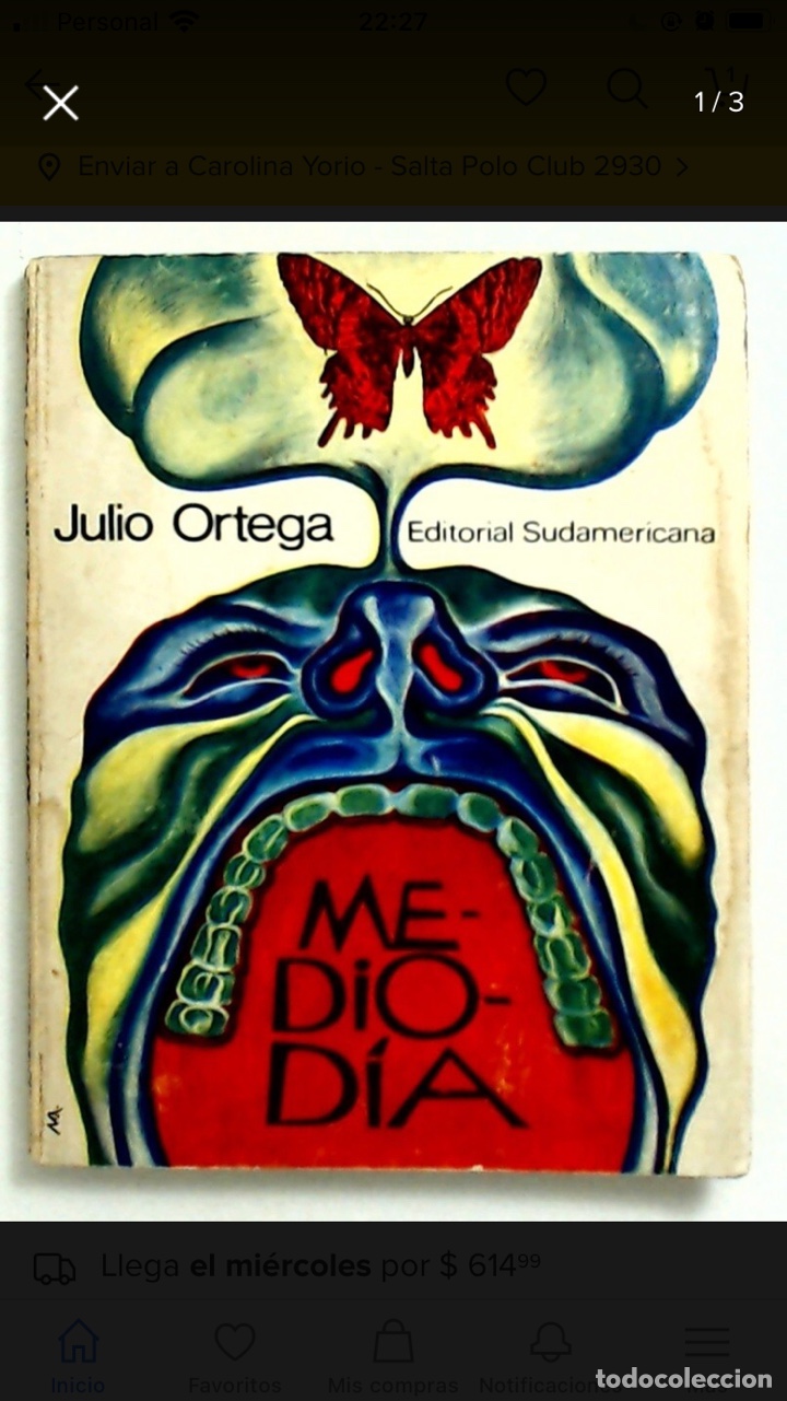 Libros: JULIO ORTEGA - MEDIODIA - Foto 1