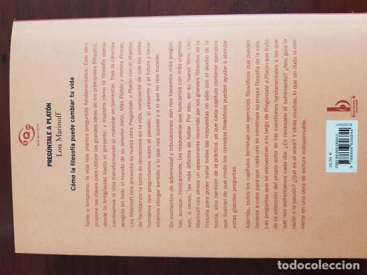Libros: Preguntale a Plat&oacute;n - Lou Marinoff - Foto 2
