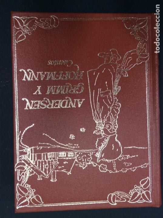 Libros: Andersen Grimm y Hoffmann cuentos simil piel - Foto 1