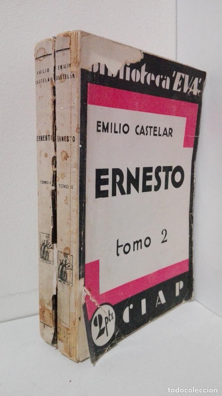 Libros: ERNESTO 2 TOMOS - Castelar, Emilio - Foto 1