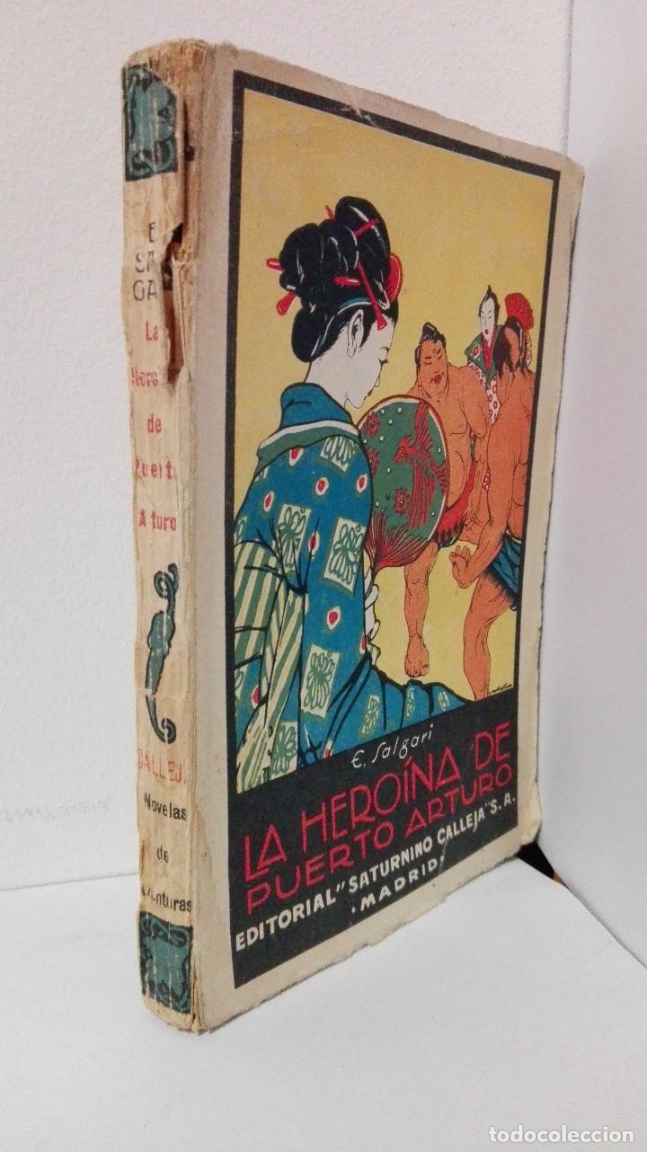 Libros: LA HEROINA DE PUERTO ARTURO - Salgari, Emilio - Foto 1