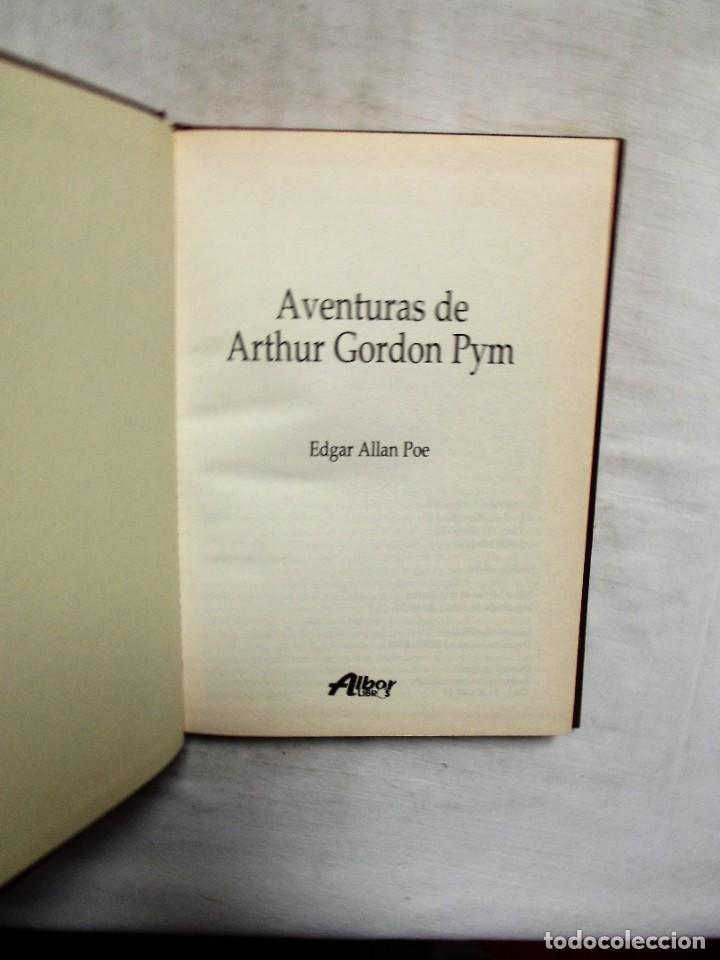 Libros: AVENTURAS DE ARTHUR GORDON PYM DE EDGAR ALLAN POE - Foto 1