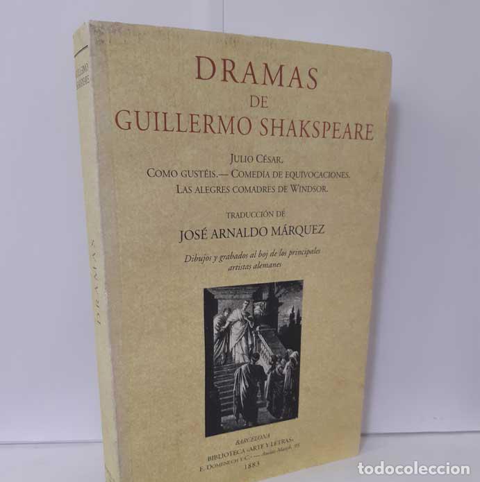 Libros: DRAMAS DE SHAKESPEARE - SHAKESPEARE - Foto 1