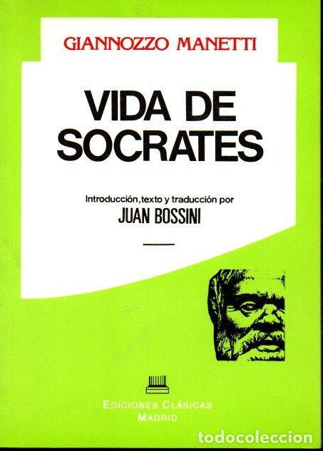 Libros: VIDA DE S&Oacute;CRATES. - MANETTI, Giannozzo. - Foto 1