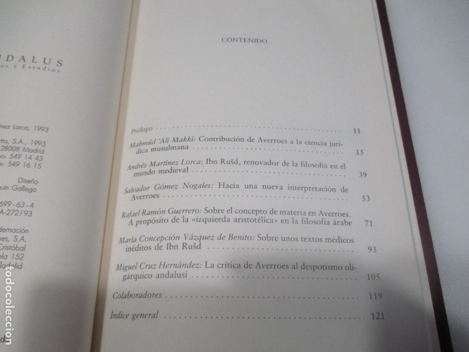 Libros: AL ENCUENTRO DE AVERROES W9131 - Foto 2