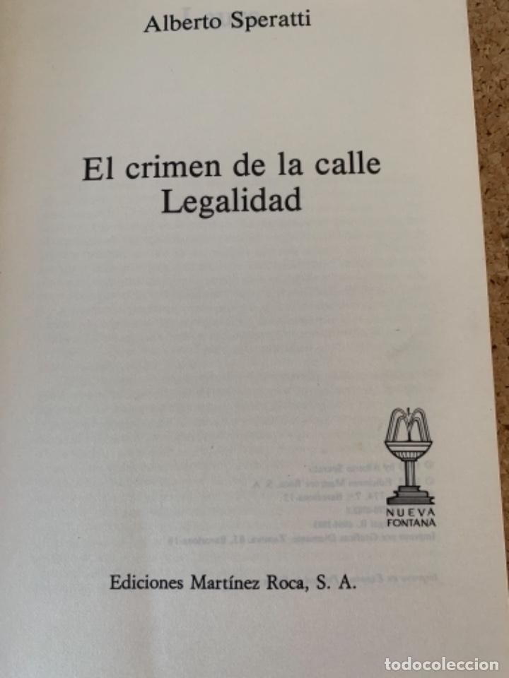 Libros: El crimen de la calle Legalidad (Bols 12) - Foto 2