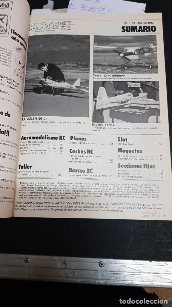 Libros: RC MODEL. RADIO CONTROL Y MODELISMO 1982 - G&Oacute;MEZ CENTURION, Jos&eacute; I. - Foto 5
